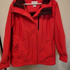 Columbia Women's Vibrant Orange Ski Jacket